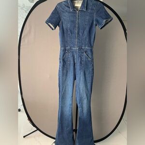 We The Free Denim Jumpsuit
